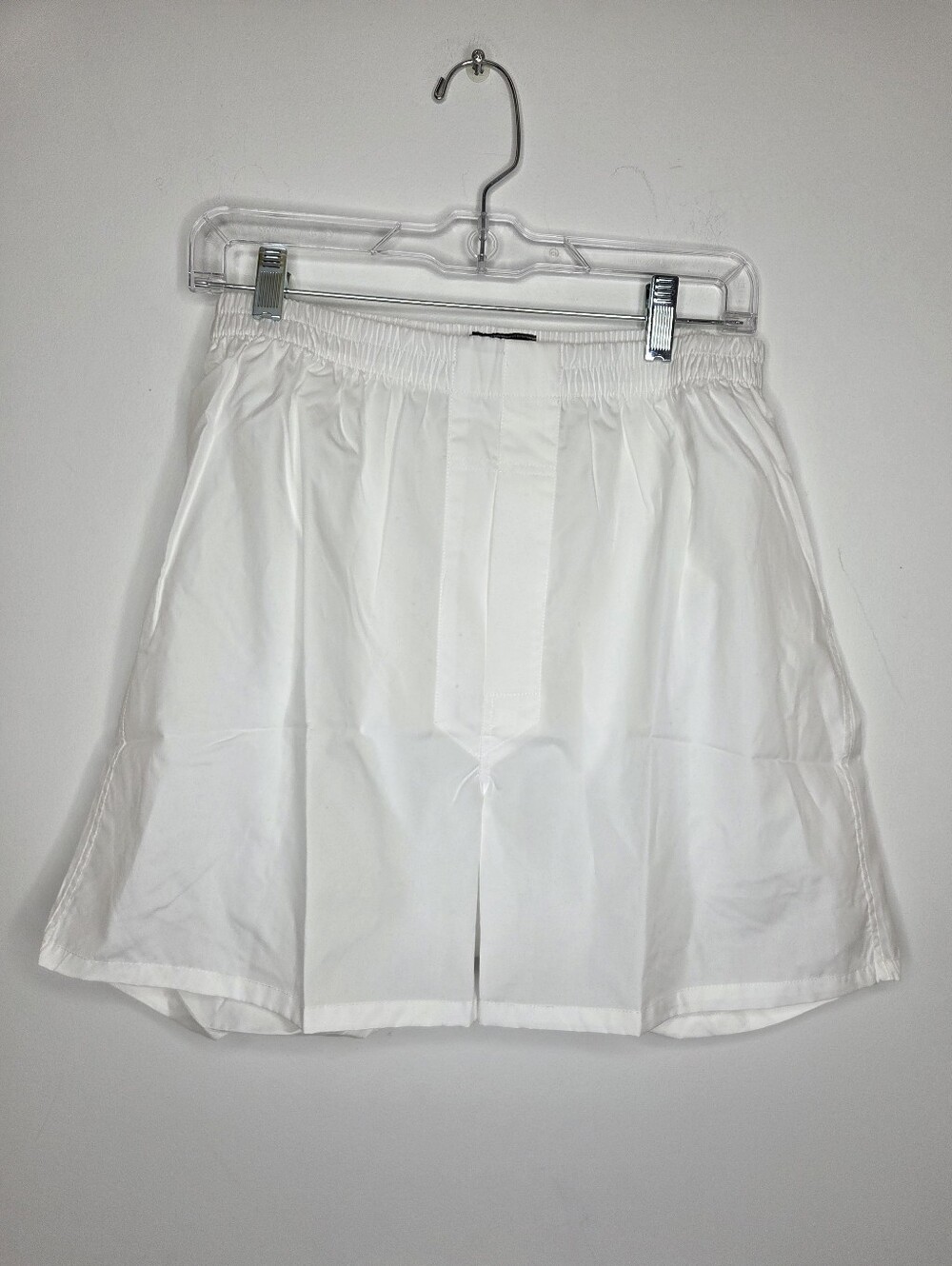 Neiman Marcus Size 34 Boxers In White Elastic Waist